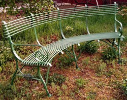 4251287774580 - Schmiedeeisen Gartenbank mit KrallenfÃ¼Ãen 19 x 048 x H 09m - Vintage Nostalgie