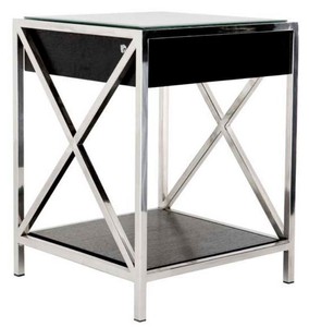 4251287774696 - Luxus Beistelltisch   Nachttisch 47 x 46 x H 61 cm - Hotel MÃ¶bel