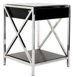 4251287774696 - Luxus Beistelltisch   Nachttisch 47 x 46 x H 61 cm - Hotel MÃ¶bel