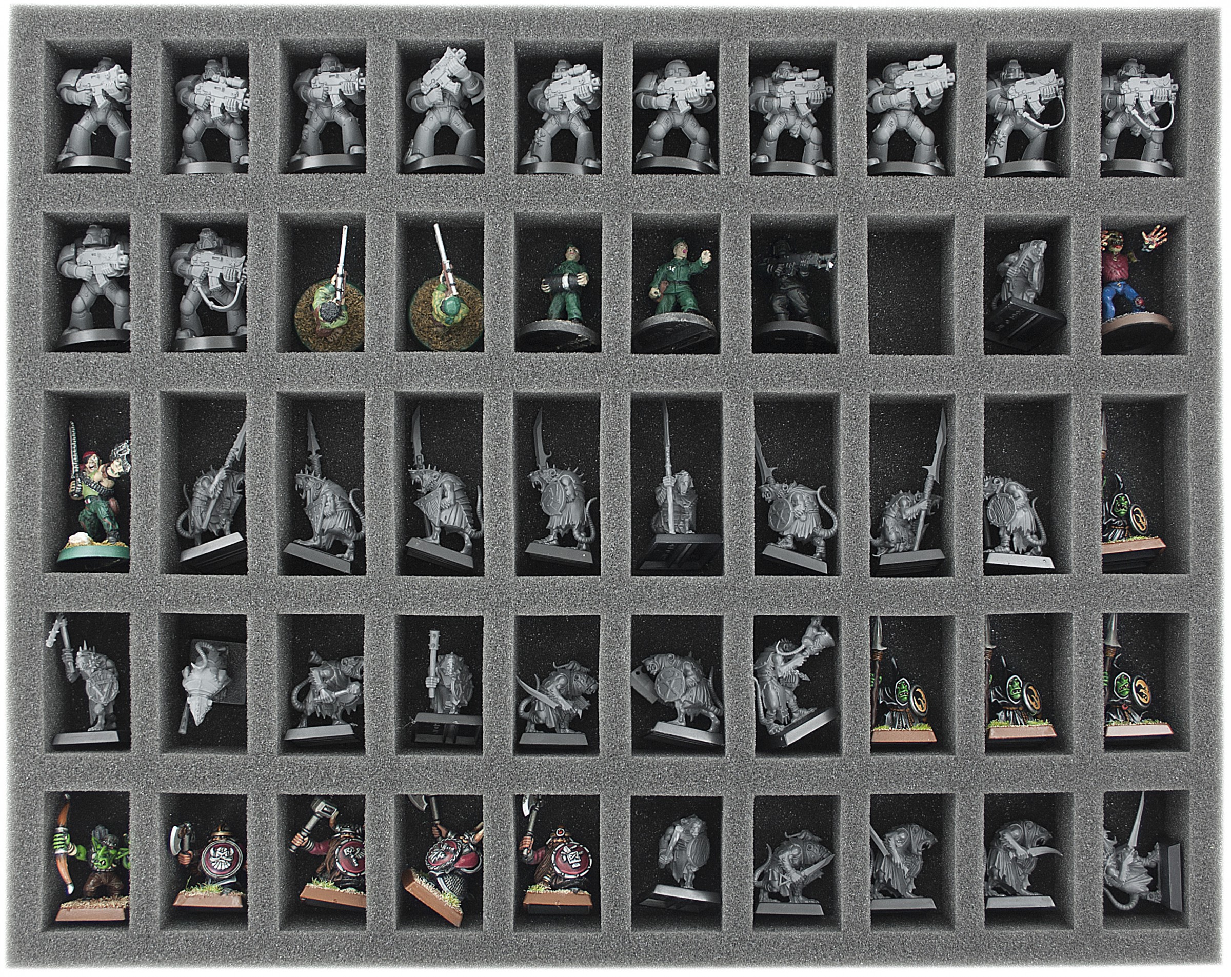 Feldherr Maxi Figure Case Compatible with 150 Standard Sized Figures and Tank...