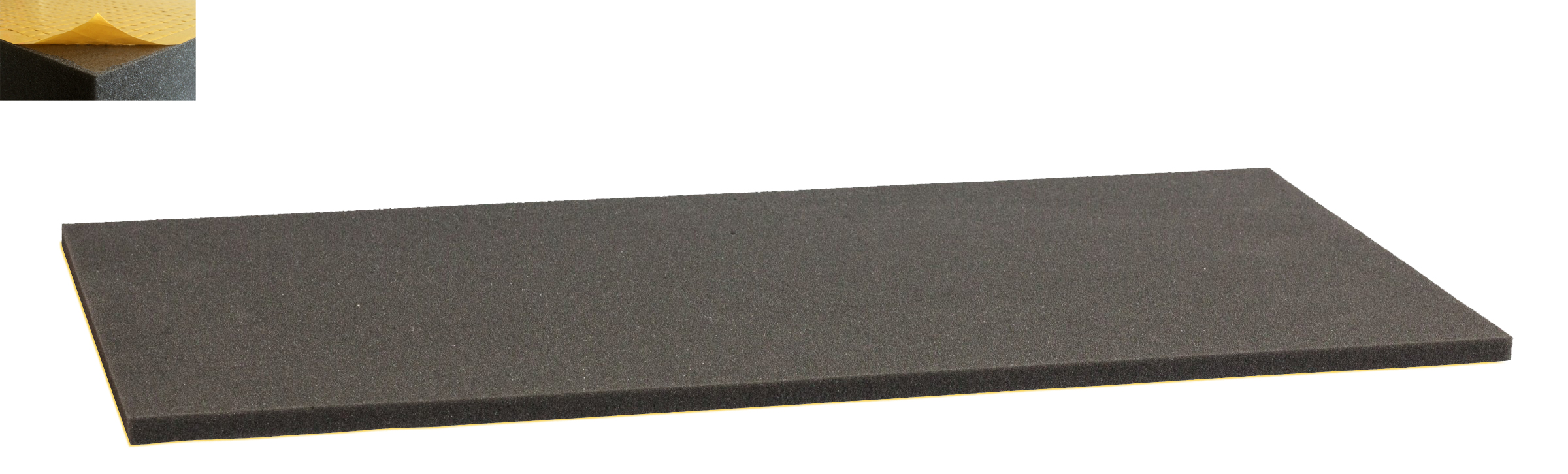 Feldherr 350 mm x 285 mm x 4 mm Schaumstoffboden / Schaumstoffzuschni, 1,07