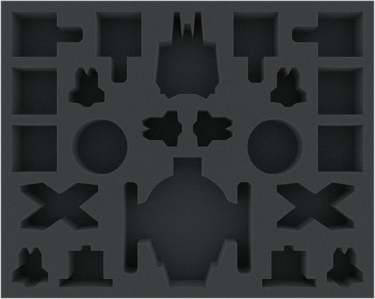 Feldherr foam kit for Star Wars Legion core box  Feldherr Figure Cases  free european shipping available I Store, Bags, Backpacks and Foam Tra