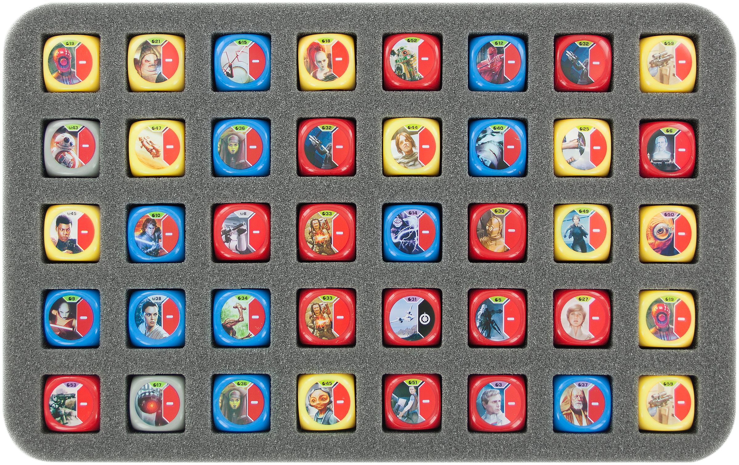 Magnetic Box blu per 40 miniature più piccole
