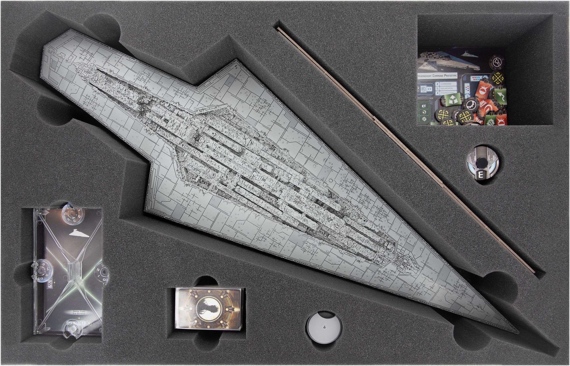 Hard Case for Star Wars Armada Super Star Destroyer Feldherr