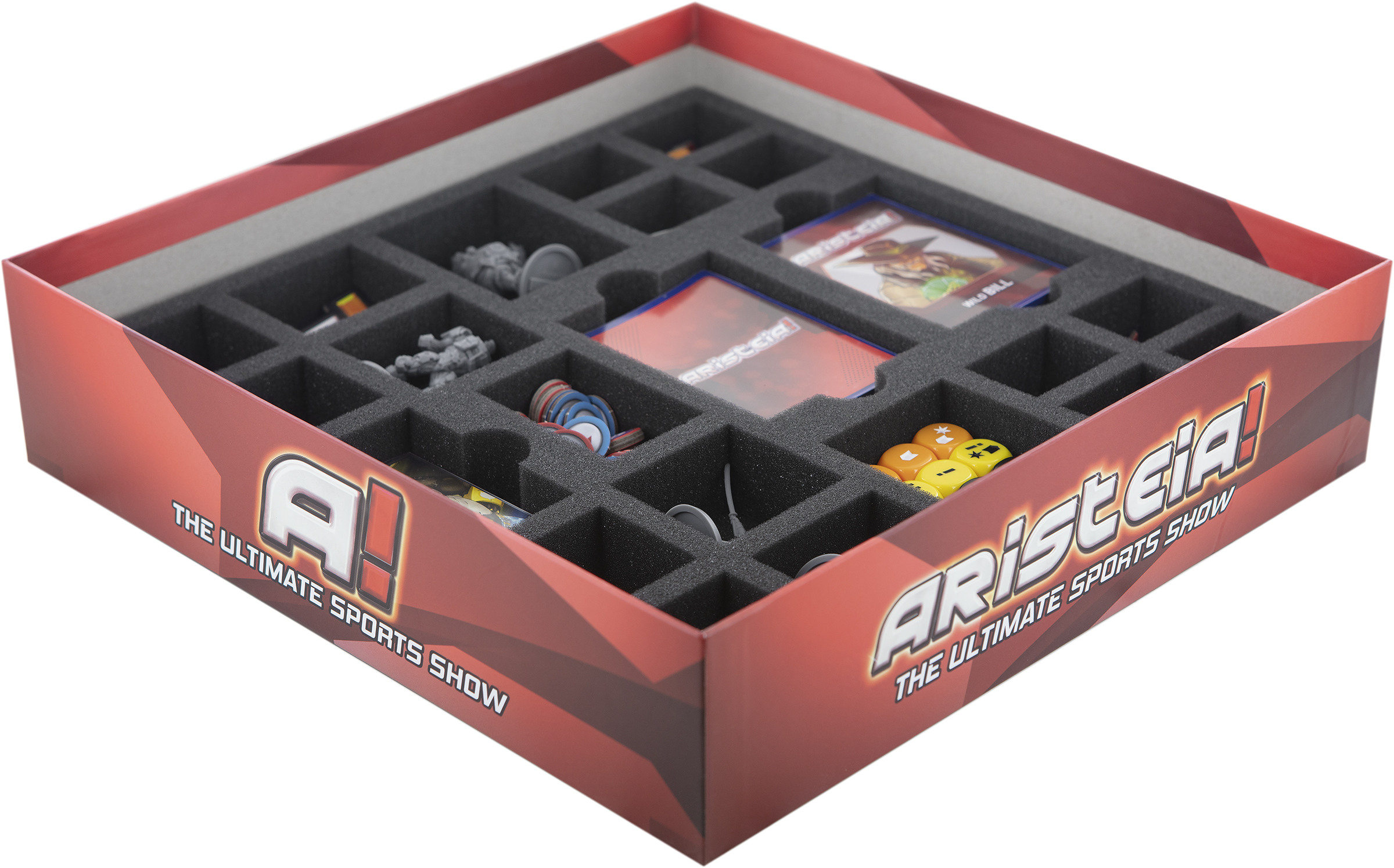 Set Schiuma Feldherr Per Aristeia! - Inserti Tagliati Su Misura Per La Scatola Originale, Protezione Per Miniature E Materiale Di Gioco - 3
