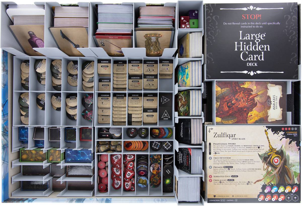 Feldherr Organizer for Casting Shadows: Exclusive Edition - board game box   Feldherr Figure Cases free european shipping available I Store, Bags,  Backpacks and Foam Tra