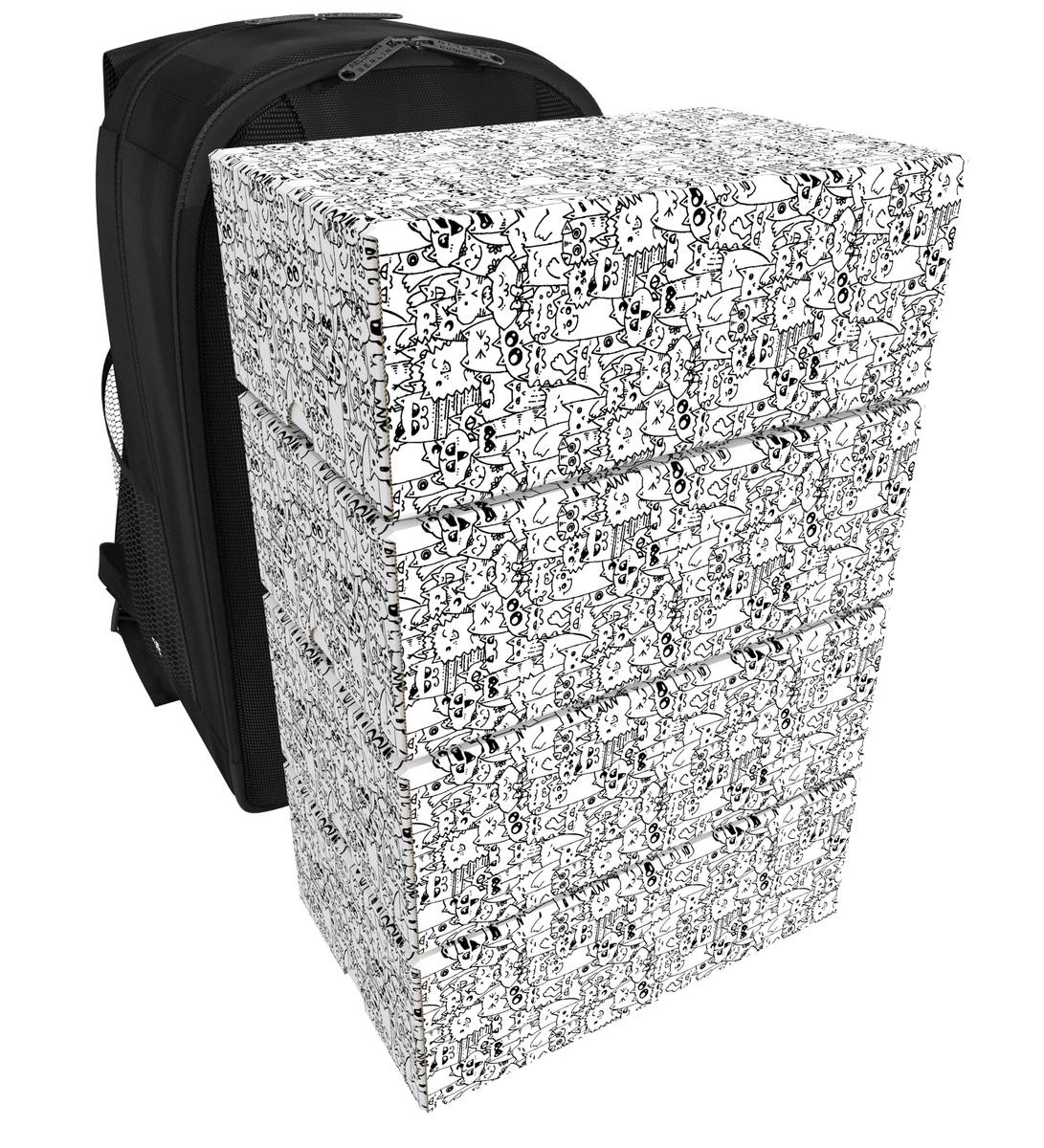 Feldherr Backpack + 4 Storage Boxes TCHS105 for Disney Lorcana