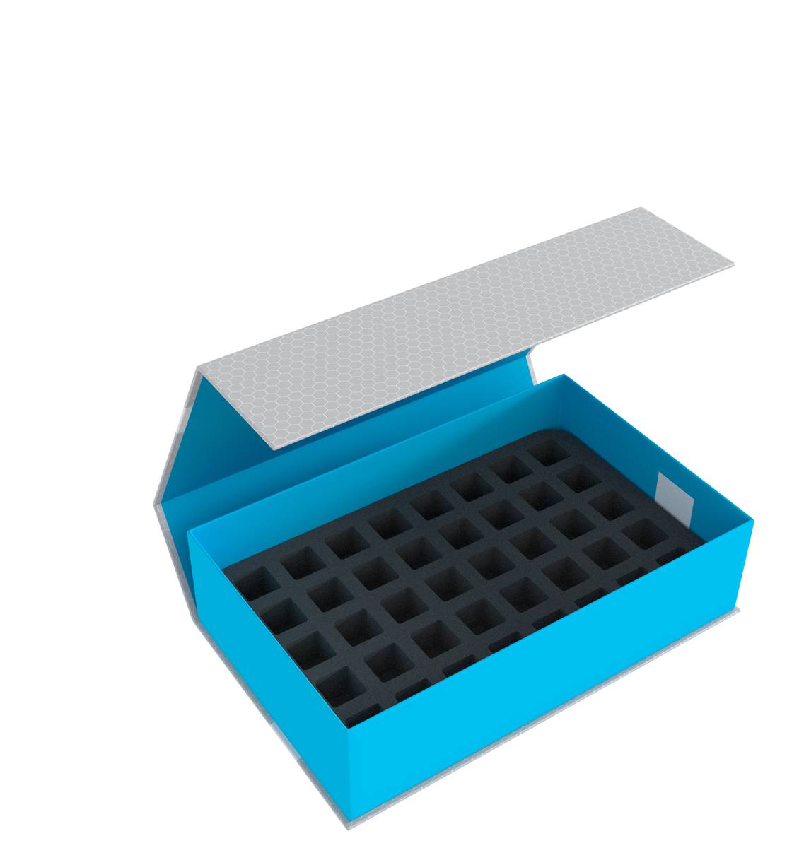 Feldherr Magnetic Box Blu Per Star Wars Destiny - Porta 48 Dadi E 2 Mazzi