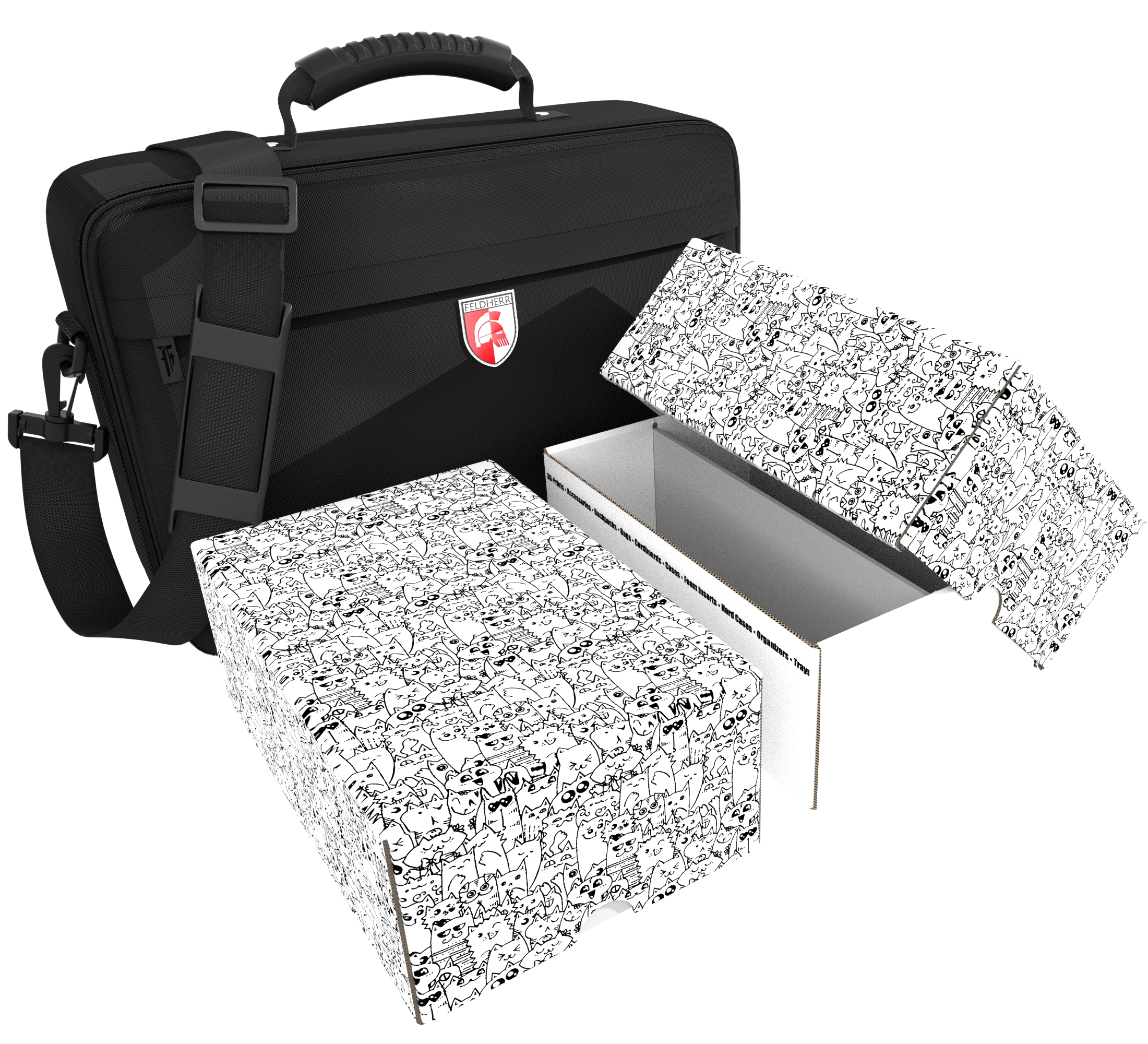 Feldherr MEDIUM bag + 2 Storage Boxes TCHS105 for Flesh and