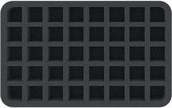 Bandeja De Espuma Feldherr Half-Size 35 Mm - 9 Compartimentos, Para Miniaturas Y Material De Juego, 275x172 Mm