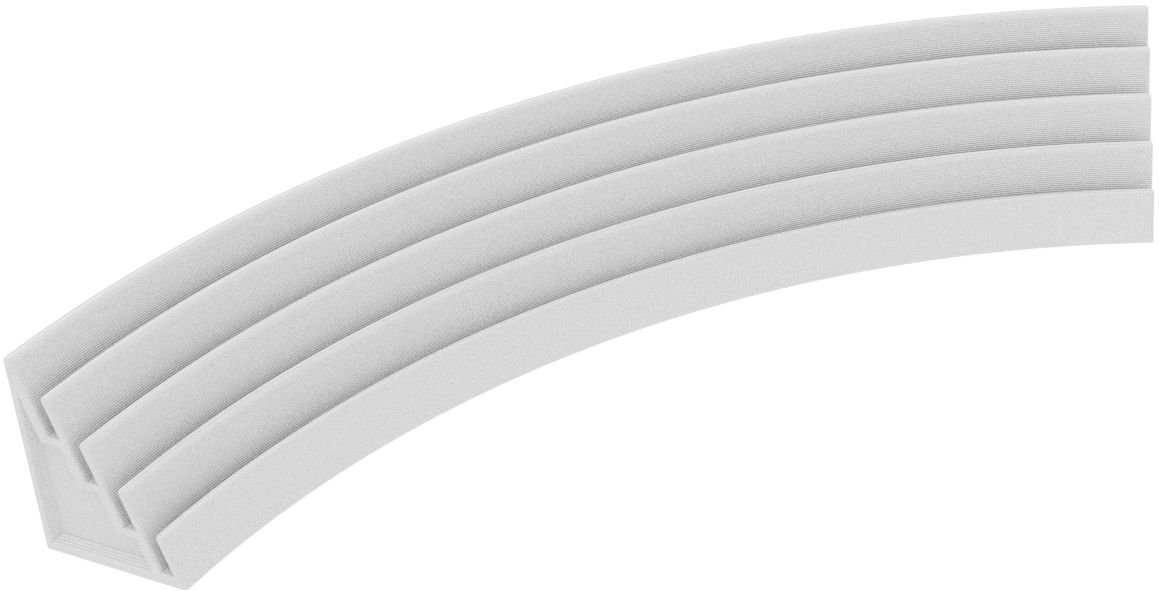Feldherr Portacarte Per Giochi Da Tavolo - Formato Mini European (45x68mm) - 4 Vassoi, Capacità 600 Carte Senza Protezione - Stampato 3D - 2