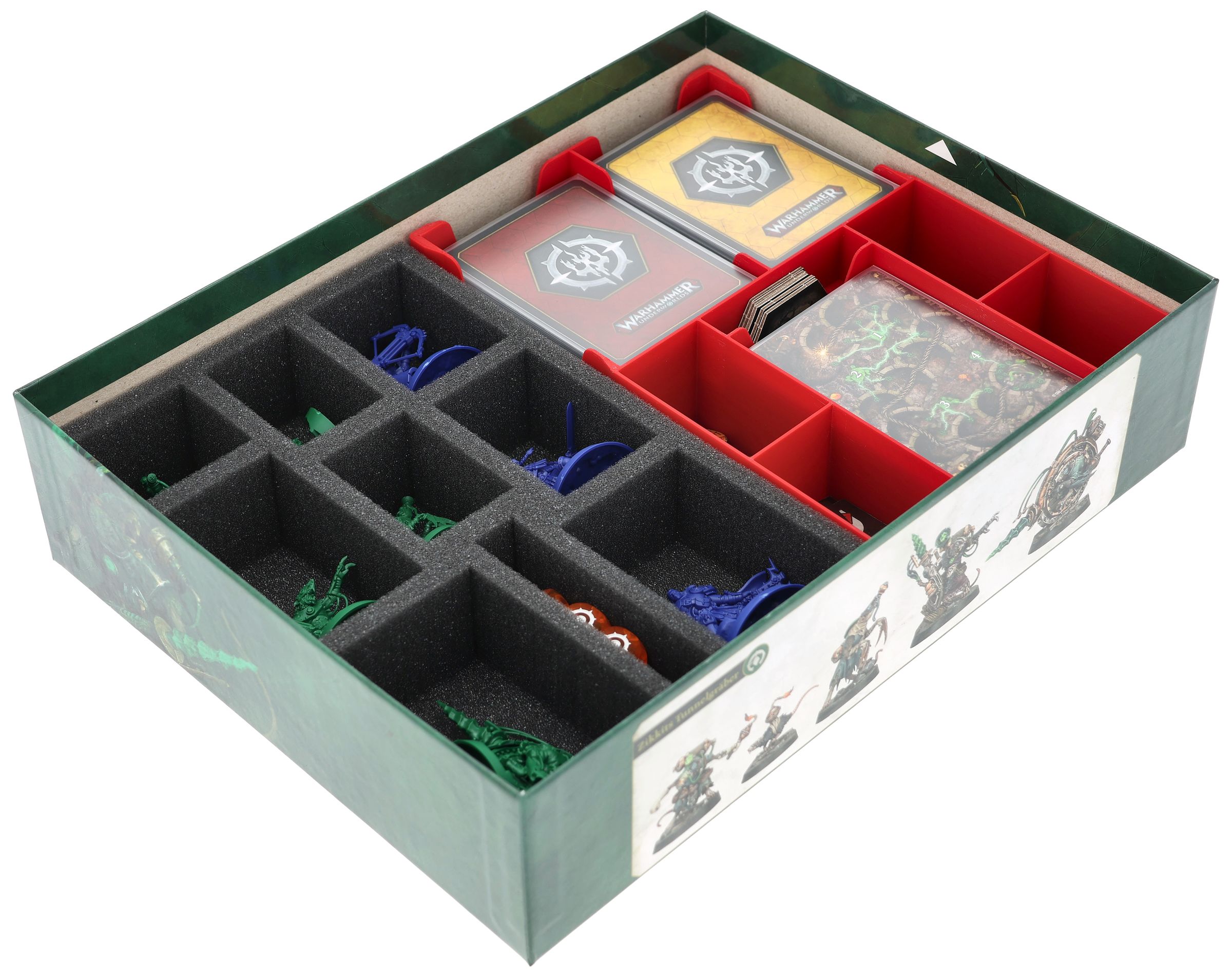 Feldherr Foam Set + Organizer Insert for Warhammer Underworlds