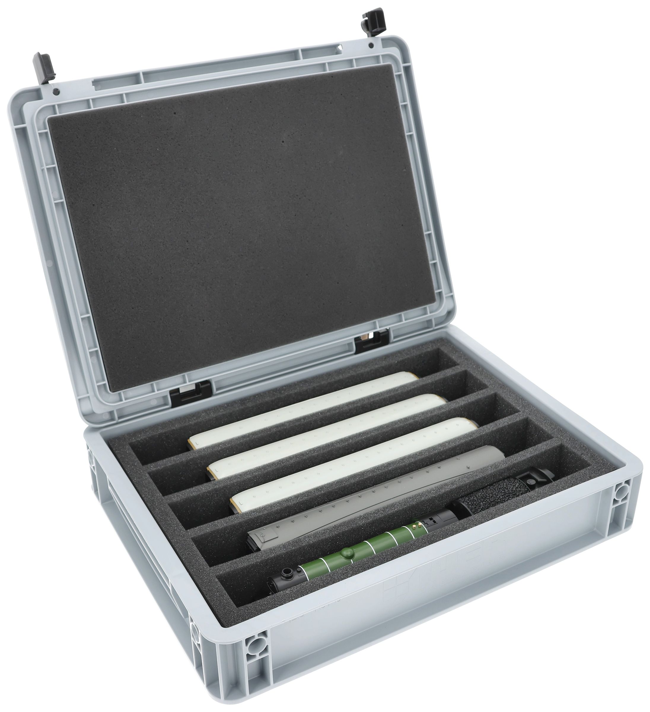 Feldherr Eurobox 40x30 Set Für Modelleisenbahn H0 - 7 Fach Schaumstoffeinsatz