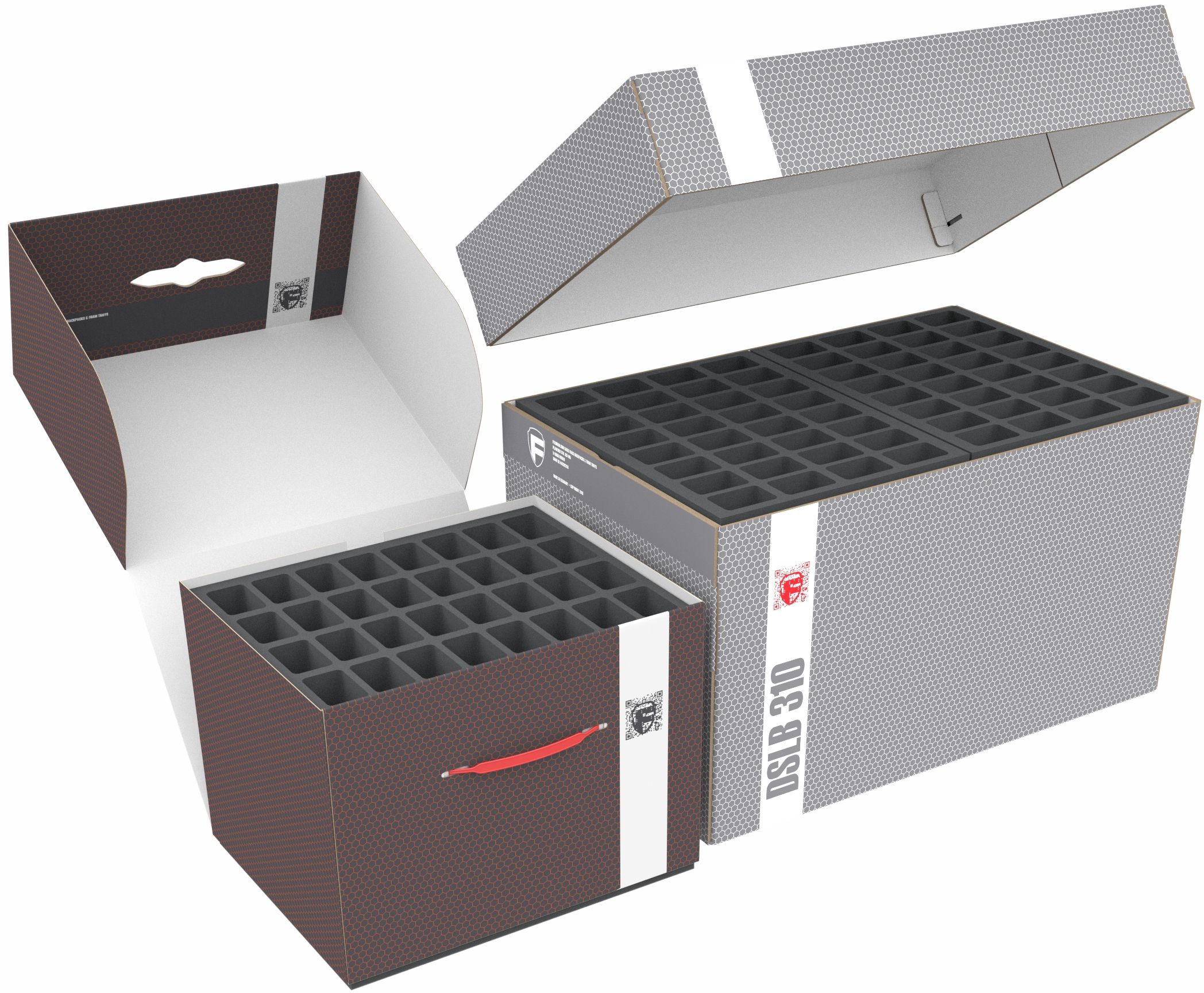 Feldherr Storage Box Set DSLB310 + FSLB250 for Zombicide