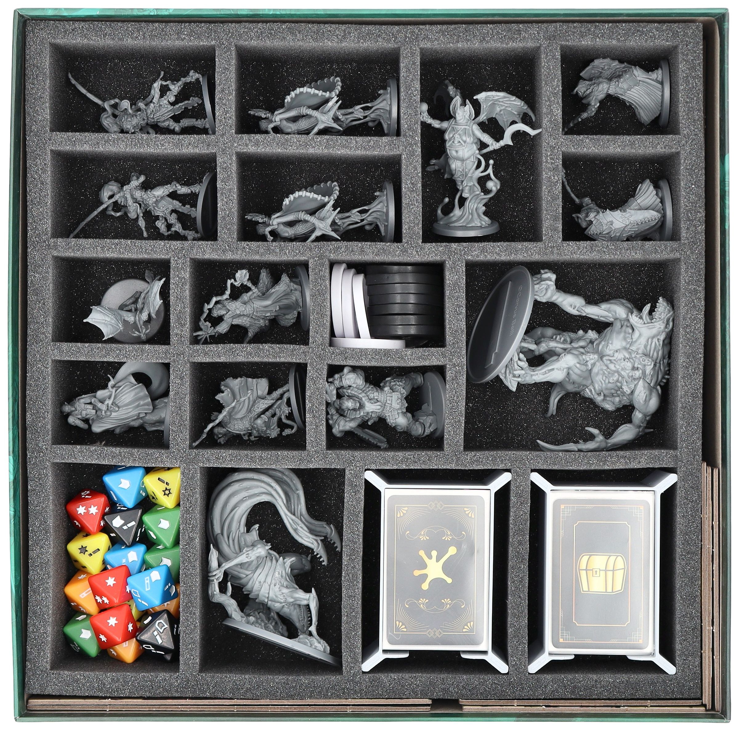 Feldherr foam set for Warcrow Adventures - Core Game Box
