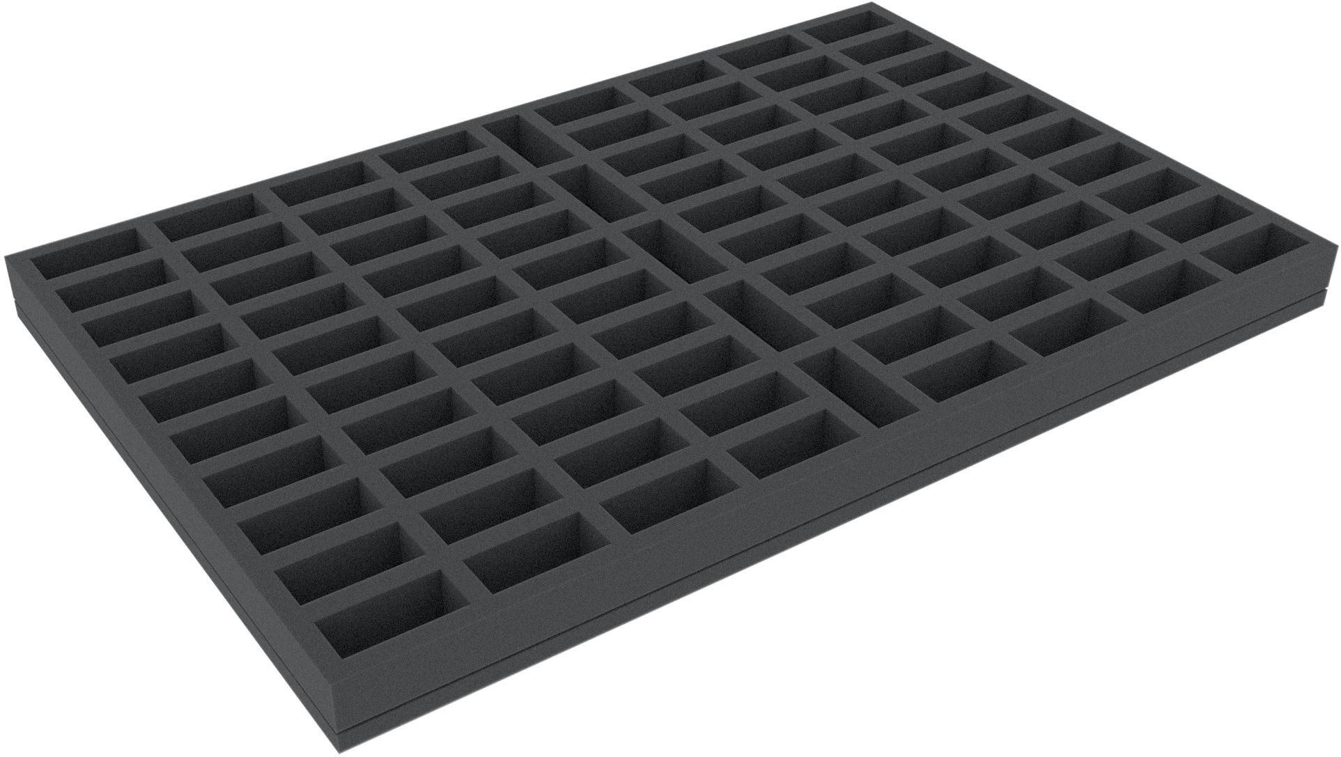 Feldherr Vassoio In Schiuma Per Space Hulk, 53 Mm, 39 Slot Per Terminator E Genestealer, Made In Germany