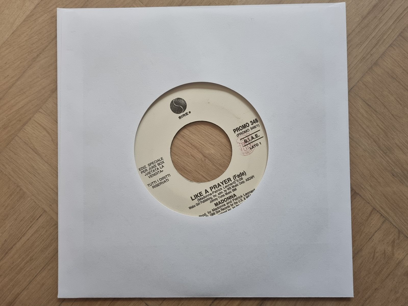 輸入盤希少レアMadonna Like a PrayerUS Vinyl12\" 輸入盤希少レアMadonna Like a PrayerUS Vinyl12