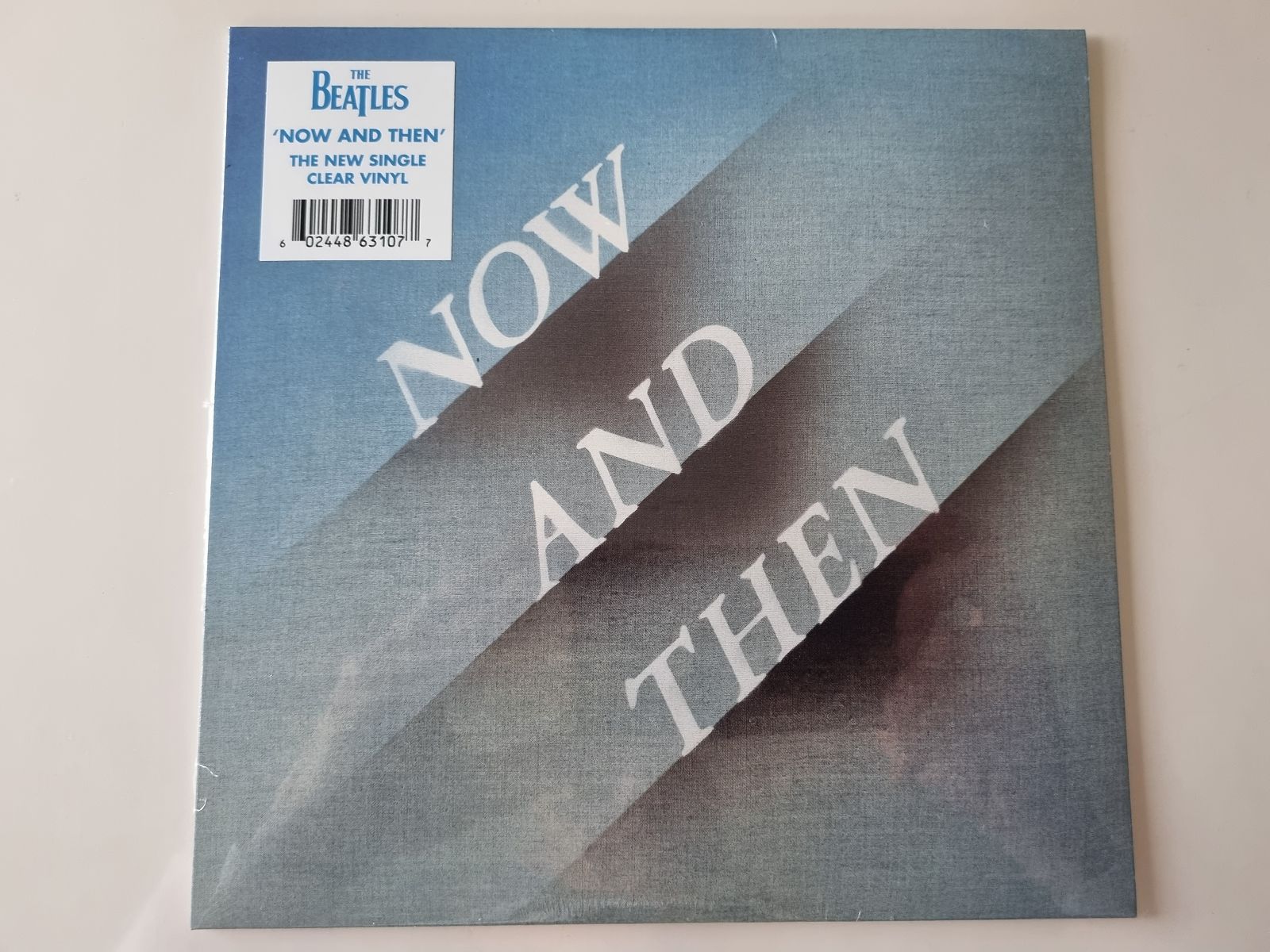 The Beatles-Now and then 7'' Vinyl Germany CLEAR VINYL STILL SEALED! |
