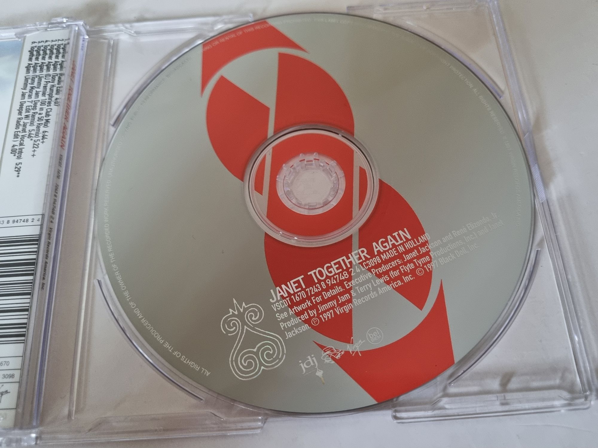 Janet Jackson - Together Again CD Maxi Europe | eBay