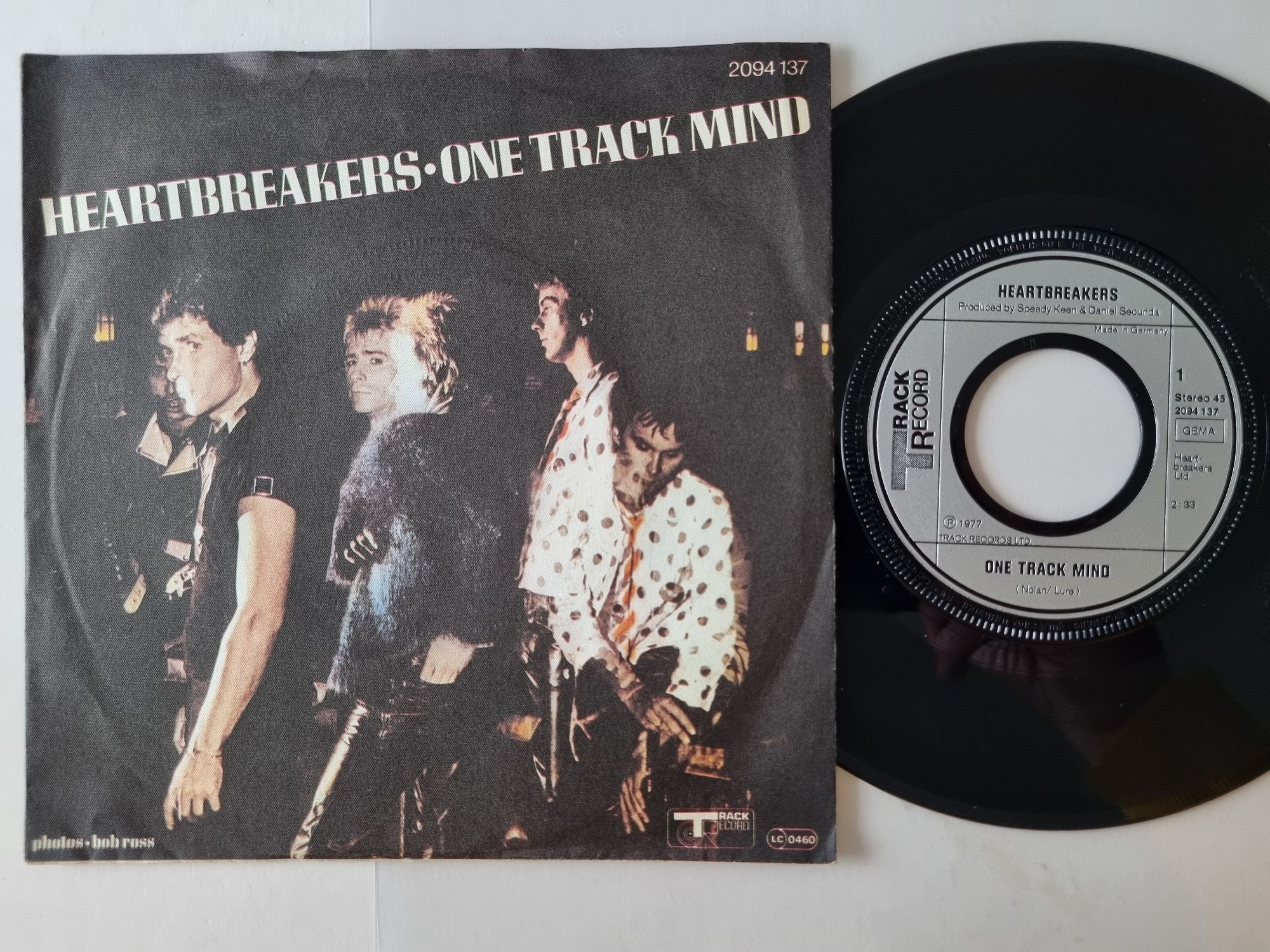 7” Heartbreakers One Track Mind / Cant Keep My Eyes 2094137 TRACK UK Vinyl /00080 Heartbreakers - One track mind 7'' Vinyl Germany | eBay