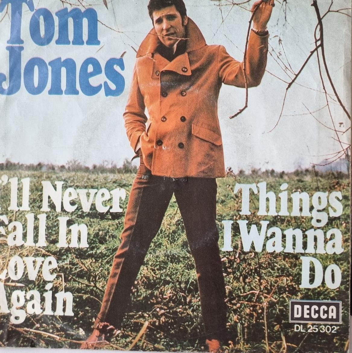 Tom Jones - I'll never fall in love again 7'' Vinyl Germany | eBay