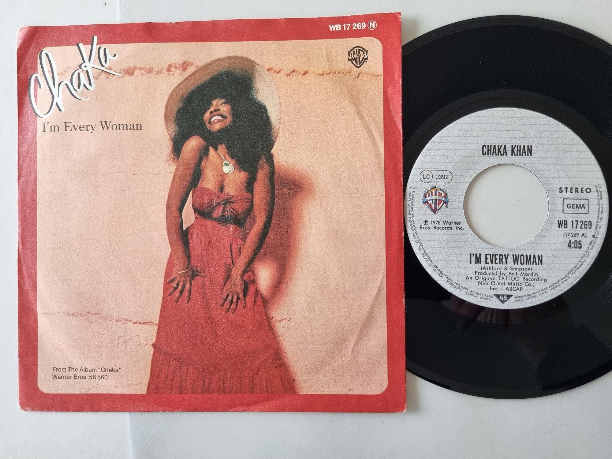 CHAKA KHAN/I’M EVERY WOMAN【12inch】 Chaka Khan – I'm Every Woman – Vinyl (7