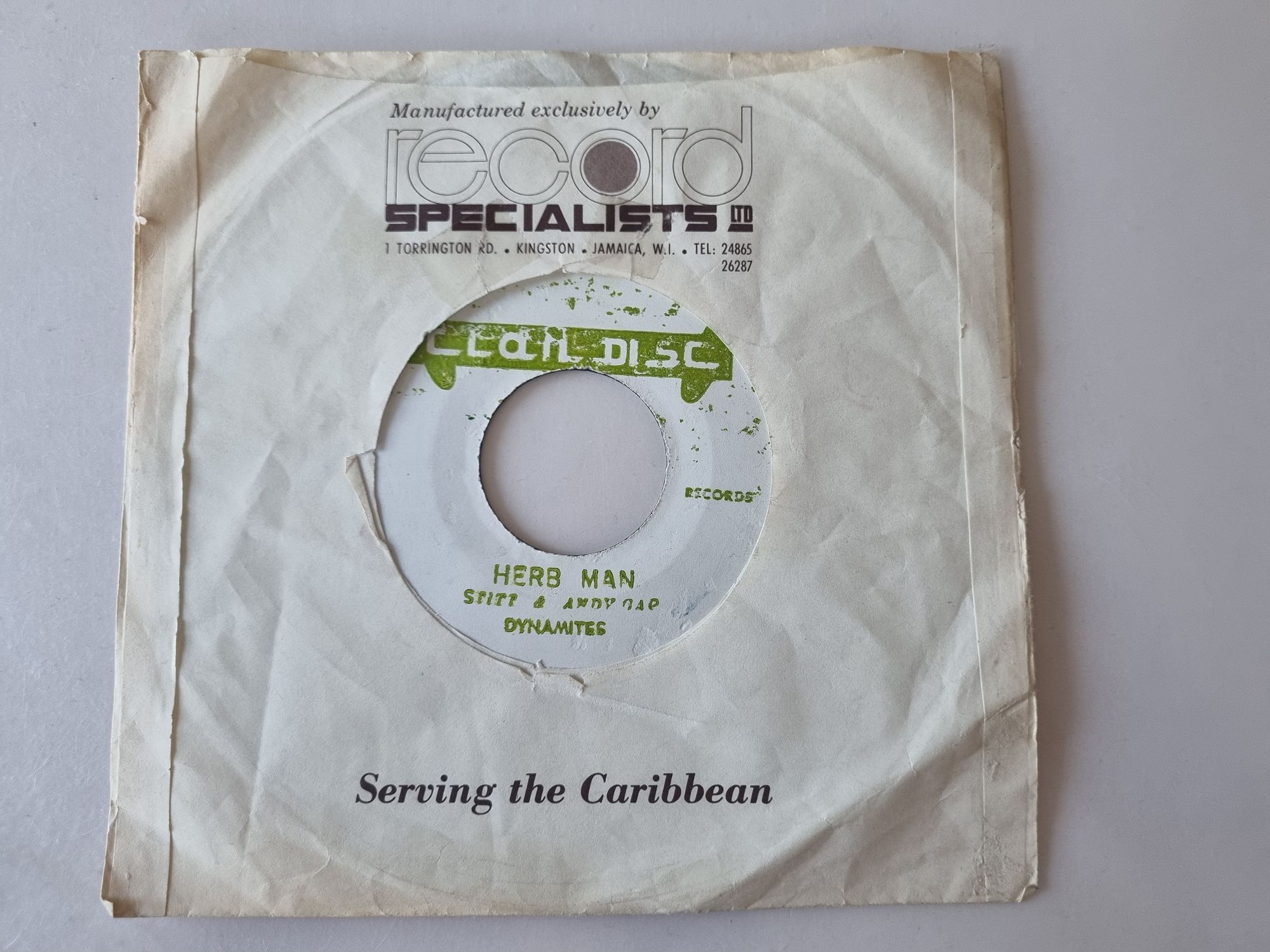 Stitt & Andy Cap/ Higgs & Wilson - Herb man/ Don't mind me 7