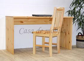 Massivholz Computertisch 140x76x60cm HANNOVER Kiefer massiv natur lackiert casademobila Goslar Massivholz Computertisch 140x76x60cm HANNOVER Kiefer massiv natur lackiert casademobila Goslar