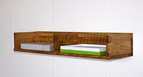 Massivholz Wandboard 85x14x22cm TAKE IT Wildeiche massiv natur geölt Casa de mobila Goslar Massivholz Wandboard 85x14x22cm TAKE IT Wildeiche massiv natur geölt Casa de mobila Goslar