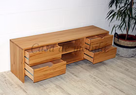 holz bank Sitzbank mit schubladen Flur-kommode Buche kernbuche geölt