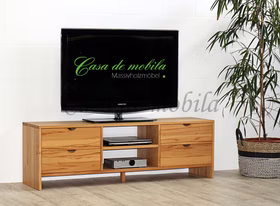 Vollholz Fernsehschrank TV-Lowboard TAKE IT Buche Kernbuche massiv geölt