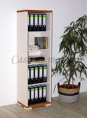 Standregal 53x178x39cm GULDBORG Kiefer massiv 2farbig weiß lasiert / provence lackiert Casademobila Goslar