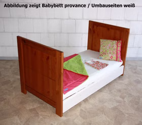 Extra Bettseiten für Babybett GULDBORG GT214 Kiefer massiv Extra Bettseiten für Babybett GULDBORG GT214 Kiefer massiv