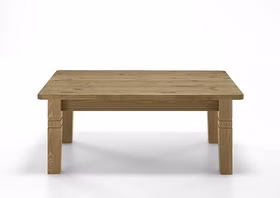 Couchtisch 120x46x78cm FJORD lndhaus Kiefer massiv gelaugt geölt Massivholz Couchtisch Fjord landhaus 120x46x78cm, Kiefer massiv gelaugt geölt casa de mobila Goslar