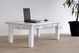 Wohnzimmertisch FJORD 120x46x78cm Landhaus Kiefer massiv weiß lasiert von Casademobila Goslar Wohnzimmertisch FJORD 120x46x78cm Landhaus Kiefer massiv weiß lasiert von Casademobila Goslar