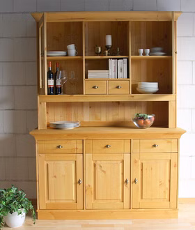 küchenbuffet BERGEN breit Kiefernholz gelaugt geölt landhausstil Massivholz küchenbuffet BERGEN Kiefer massiv gelaugt geölt landhausstil casademobila