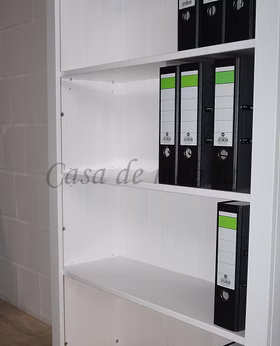 Standregal 108x202x38cm BERGEN Kiefer massiv weiß lasiert von Casademobila Goslar