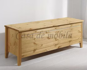 Massivholz Sitztruhe 135x47x38cm EVA Kiefer massiv gelaugt geölt Casa de mobila Goslar Massivholz Sitztruhe 135x47x38cm EVA Kiefer massiv gelaugt geölt Casa de mobila Goslar