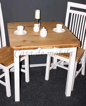 kleine tisch ausziehbar 77x77 cm Kiefer massiv 2 farbig weiß gelaugt geölt Casa de mobila Goslar kleine tisch ausziehbar 77x77 cm Kiefer massiv 2 farbig weiß gelaugt geölt Casa de mobila Goslar
