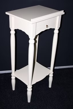 Stehpult 50x105x38cm Pappel massiv creme lackiert Stehpult 50x105x38cm Pappel massiv creme lackiert
