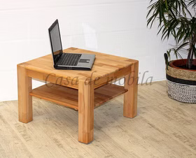 Massivholz Wohnzimmertisch mit Ablage klein 65x45x65cm FRITZ Kernbuche massiv geölt casademobila Goslar Massivholz Wohnzimmertisch mit Ablage klein 65x45x65cm FRITZ Kernbuche massiv geölt casademobila Goslar