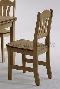Küchenstuhl 44x92x45cm KRISTEL Kiefer massiv gelaugt geölt von Casa de mobila Goslar Küchenstuhl 44x92x45cm KRISTEL Kiefer massiv gelaugt geölt von Casa de mobila Goslar