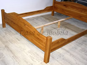 Massivholz Doppelbett-gestell LISA Wildeiche massiv naur geölt casademobila Goslar