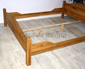 Doppelbett Bett landhaus LISA Wildeiche massiv naur geölt Casademobila Goslar