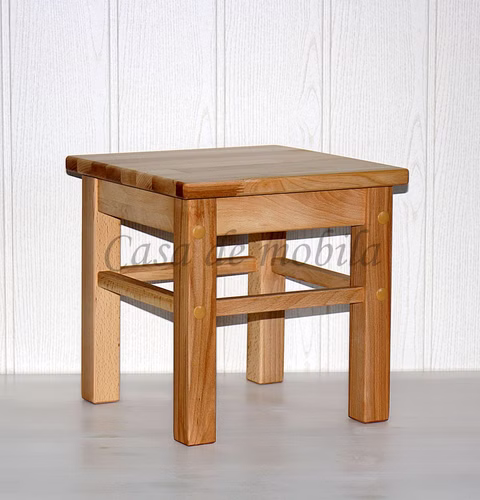 Blumentisch Blumenhocker 32x32x32cm ANTON Buche Kernbuche massiv geölt casademobila