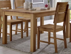 Massivholz Esstisch Tisch Küchentisch 140x75x90 cm buche massiv natur geölt Casa de mobila Goslar