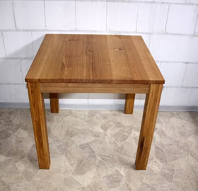 Kleine Esstisch massivholz 80x75x80 cm eiche massiv natur geölt casademobila Goslar Kleine Esstisch massivholz 80x75x80 cm eiche massiv natur geölt casademobila Goslar