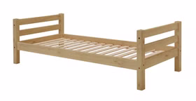 Kinderbett mit Rollrost 90x200cm INFANSKIDS Kiefer gelaugt geölt Massivholz Kinderbett mit Rollrost 90x200 cm INFANSKIDS Kiefer massiv gelaugt geölt Casademobila Goslar