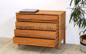 Goslar Naturholz Schubladenkommode ZENNA Kernbuche massiv geölt casademobila Goslar Naturholz Schubladenkommode ZENNA Kernbuche massiv geölt casademobila