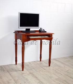 Sekretär 78x82x52cm VARESE Pappel massiv kirschbaumfarben lackiert Sekretär 78x82x52cm VARESE Pappel massiv kirschbaumfarben lackiert